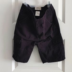 Copper Drain Boys Black Cargo Pants, Size 7